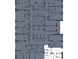 Продается 3-комнатная квартира ЖК Чижи, 2 очередь, 78.6  м², 12025800 рублей