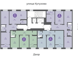 Продается 3-комнатная квартира ЖК Прогресс-квартал Перемены, дом 1, 78.9  м², 9862500 рублей