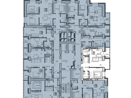 Продается 2-комнатная квартира ЖК Портовый, 1 очередь, 58.6  м², 10489400 рублей