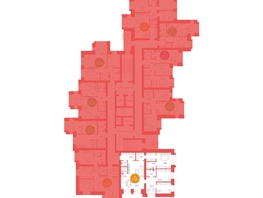 Продается 4-комнатная квартира ЖК Барбарис, 114.7  м², 20990100 рублей