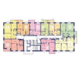 Продается 2-комнатная квартира ЖК Univers (Универс), 2 квартал, 58.5  м², 8599500 рублей