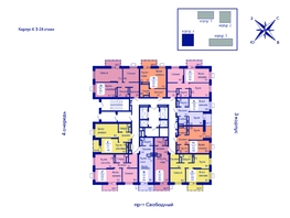 Продается 2-комнатная квартира ЖК Univers (Универс), 3 квартал, 54.5  м², 8175000 рублей