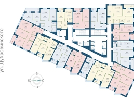Продается 3-комнатная квартира ЖК Суриков, дом 1, 89 м², 13795000 рублей
