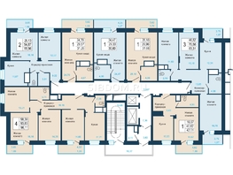 Продается 1-комнатная квартира ЖК Светлогорский, II очередь, 31.66  м², 5100000 рублей