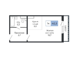 Продается Студия ЖК Три слона, дом 3, 37.6  м², 4512000 рублей