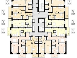 Продается 1-комнатная квартира ЖК ЛЕТО, дом 1, 41.28 м², 5696640 рублей