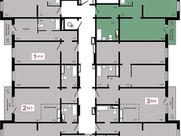 Продается 3-комнатная квартира ЖК Мичурино, дом 2 строение 7, 86.3 м², 8630000 рублей