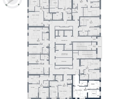 Продается 3-комнатная квартира ЖК Чижи, 1 очередь (корпус 3,4), 65.8 м², 11186000 рублей