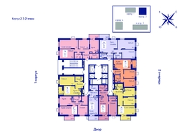 Продается 1-комнатная квартира ЖК Univers (Универс), 3 квартал, 45.6 м², 7638600 рублей