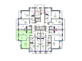 Продается 1-комнатная квартира ЖК Глобус Юг, дом 9, 56 м², 6300000 рублей