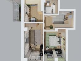 Продается 2-комнатная квартира ЖК Сосны, дом 2/2, 54.21 м², 6234150 рублей