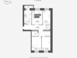 Продается 4-комнатная квартира ЖК Академгородок, дом 7, 108.4 м², 14830000 рублей