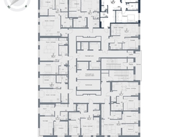 Продается 3-комнатная квартира ЖК Чижи, 1 очередь (корпус 3,4), 76.7 м², 13345800 рублей