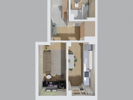 Продается 1-комнатная квартира ЖК Сосны, дом 2/2, 40.61  м², 4954420 рублей