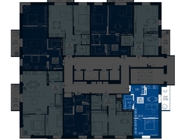 Продается 2-комнатная квартира ЖК АЭРОCITY (Аэросити), дом 1, 44.21  м², 7736750 рублей