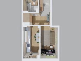 Продается 1-комнатная квартира ЖК Сосны, дом 2/2, 38.37  м², 4757880 рублей