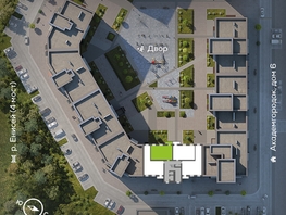 Продается 2-комнатная квартира ЖК Академгородок, дом 7, 70 м², 10650000 рублей
