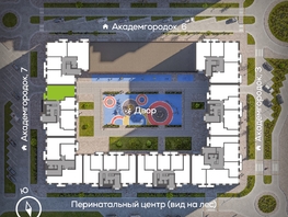 Продается 3-комнатная квартира ЖК Академгородок, дом 5, 81.2 м², 11600000 рублей