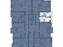 Продается 2-комнатная квартира ЖК ПОРТОВЫЙ. Речной квартал, к 1, 40.2  м², 6713400 рублей