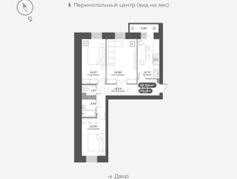 Продается 3-комнатная квартира ЖК Академгородок, дом 6, 83.3  м², 11160000 рублей