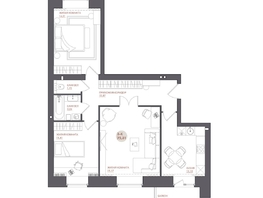 Продается 3-комнатная квартира ЖК Звезда, 75.31  м&sup2;, 8660650 рублей