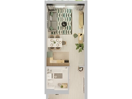 Продается Студия ЖК Аллея Парк, 3 этап, 42.87  м&sup2;, 5830320 рублей