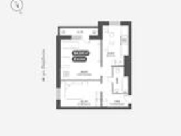 Продается 2-комнатная квартира ЖК Белый квартал на Свободном, дом 3, 54  м&sup2;, 8865000 рублей