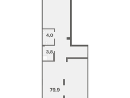 Продается Универ. помещ Вавилова ул, 87.7  м&sup2;, 12278000 рублей