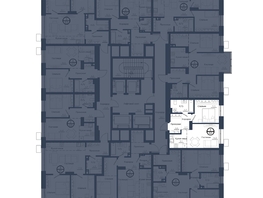 Продается 2-комнатная квартира ЖК Чижи, 2 очередь (корпус 5), 43.9  м&sup2;, 7770300 рублей