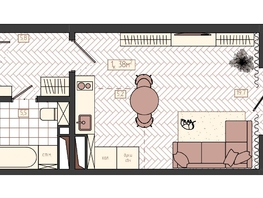 Продается 1-комнатная квартира ЖК КБС. Классика, дом 2, 38  м&sup2;, 6100000 рублей