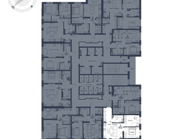 Продается 3-комнатная квартира ЖК Чижи, 1 очередь (корпус 1,2), 65.6  м&sup2;, 11152000 рублей