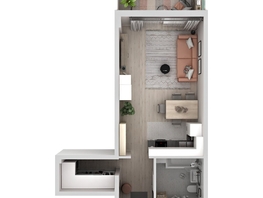 Продается Студия ЖК Аллея Парк, 1 этап, 40.11  м&sup2;, 5936280 рублей