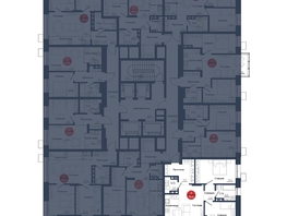 Продается 3-комнатная квартира ЖК Чижи, 2 очередь (корпус 4), 74.6  м&sup2;, 12682000 рублей