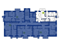 Продается 3-комнатная квартира ЖК Вита-парк, 1 оч. 3 корпус, 84.6  м&sup2;, 15228000 рублей