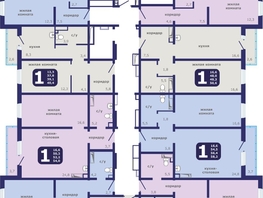 Продается 1-комнатная квартира ЖК Рябиновый дворик, дом 1, 39.1  м&sup2;, 5330000 рублей