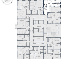 Продается 2-комнатная квартира ЖК Чижи, 1 очередь (корпус 3,4), 59.9  м&sup2;, 9802800 рублей