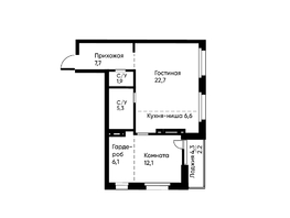 Продается 2-комнатная квартира ЖК Ранвэй, 63.5  м&sup2;, 11368091 рублей