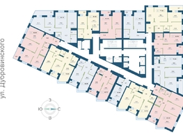 Продается 1-комнатная квартира ЖК Суриков, дом 1, 48.7  м&sup2;, 10528940 рублей
