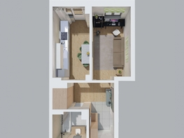 Продается 1-комнатная квартира ЖК Сосны, дом 2/1, 38.73  м&sup2;, 4957440 рублей