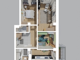 Продается 3-комнатная квартира ЖК Сосны, дом 2/1, 73.18  м&sup2;, 8635240 рублей
