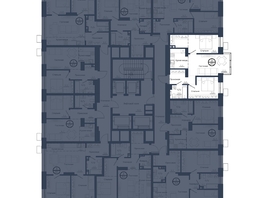 Продается 3-комнатная квартира ЖК Чижи, 2 очередь (корпус 5), 61.3  м&sup2;, 10482300 рублей