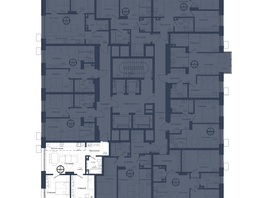 Продается 3-комнатная квартира ЖК Чижи, 2 очередь (корпус 5), 59.1  м&sup2;, 10165200 рублей