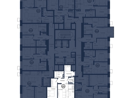 Продается 2-комнатная квартира ЖК Чижи, 2 очередь (корпус 5), 55  м&sup2;, 9515000 рублей