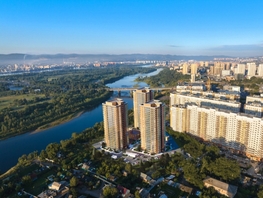 Продается 1-комнатная квартира ЖК АЙВАЗОВСКИЙ-ЕНИСЕЙ, 2, 39.79  м&sup2;, 7958000 рублей