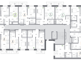 Продается 2-комнатная квартира ЖК Юдинский, дом 1.4, 41.12  м&sup2;, 5185712 рублей