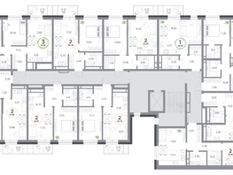 Продается 2-комнатная квартира ЖК Юдинский, дом 1.4, 41.12  м&sup2;, 6056976 рублей