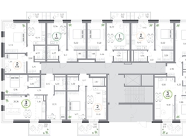 Продается 3-комнатная квартира ЖК Юдинский, дом 1.5, 70.5  м&sup2;, 9922170 рублей