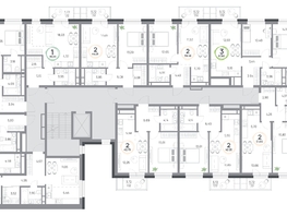 Продается 2-комнатная квартира ЖК Юдинский, дом 1.3, 44.01  м&sup2;, 6689520 рублей