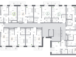 Продается 1-комнатная квартира ЖК Юдинский, дом 1.5, 35.63  м&sup2;, 5116468 рублей