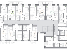 Продается 2-комнатная квартира ЖК Юдинский, дом 1.5, 39.49  м&sup2;, 5710254 рублей